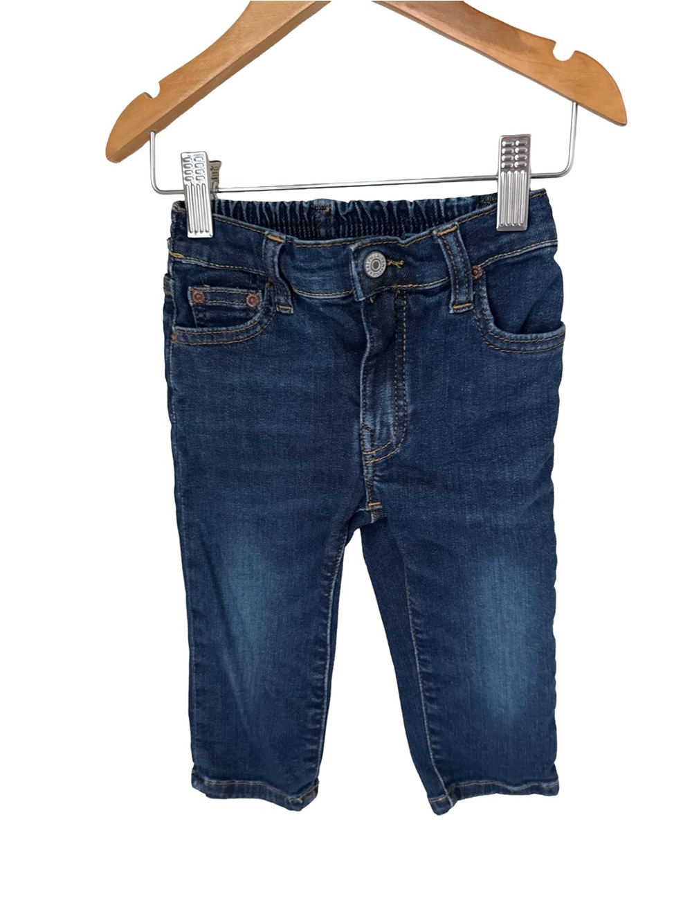 Ralph Lauren Kids Dark Indigo Stretch Denim Jeans 18 months